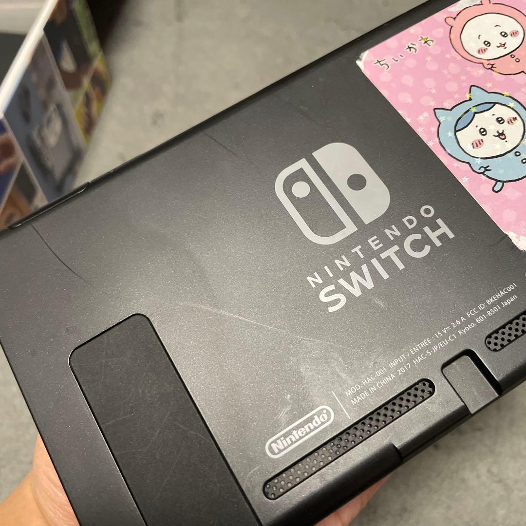 Nintendo Switch 本体 ※外装傷、コントローラ不良