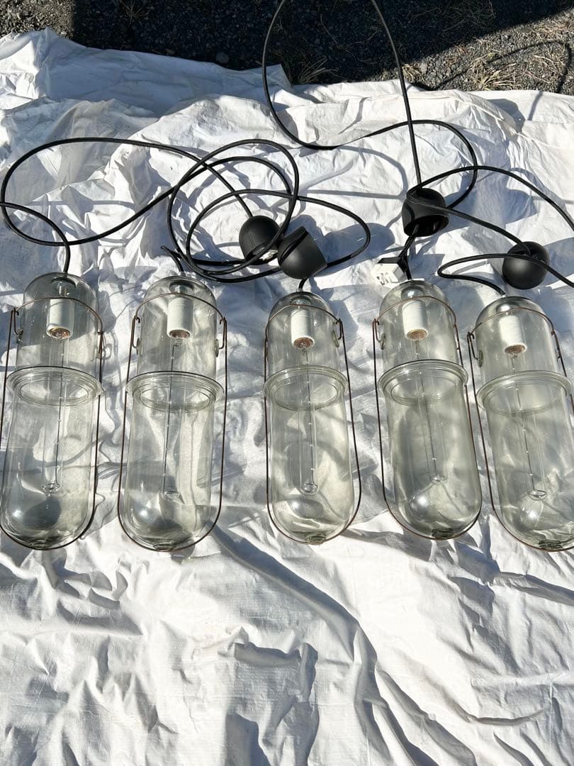 ピーター・アイビー　ライトカプセル　L クリアガラス ペンダントライト