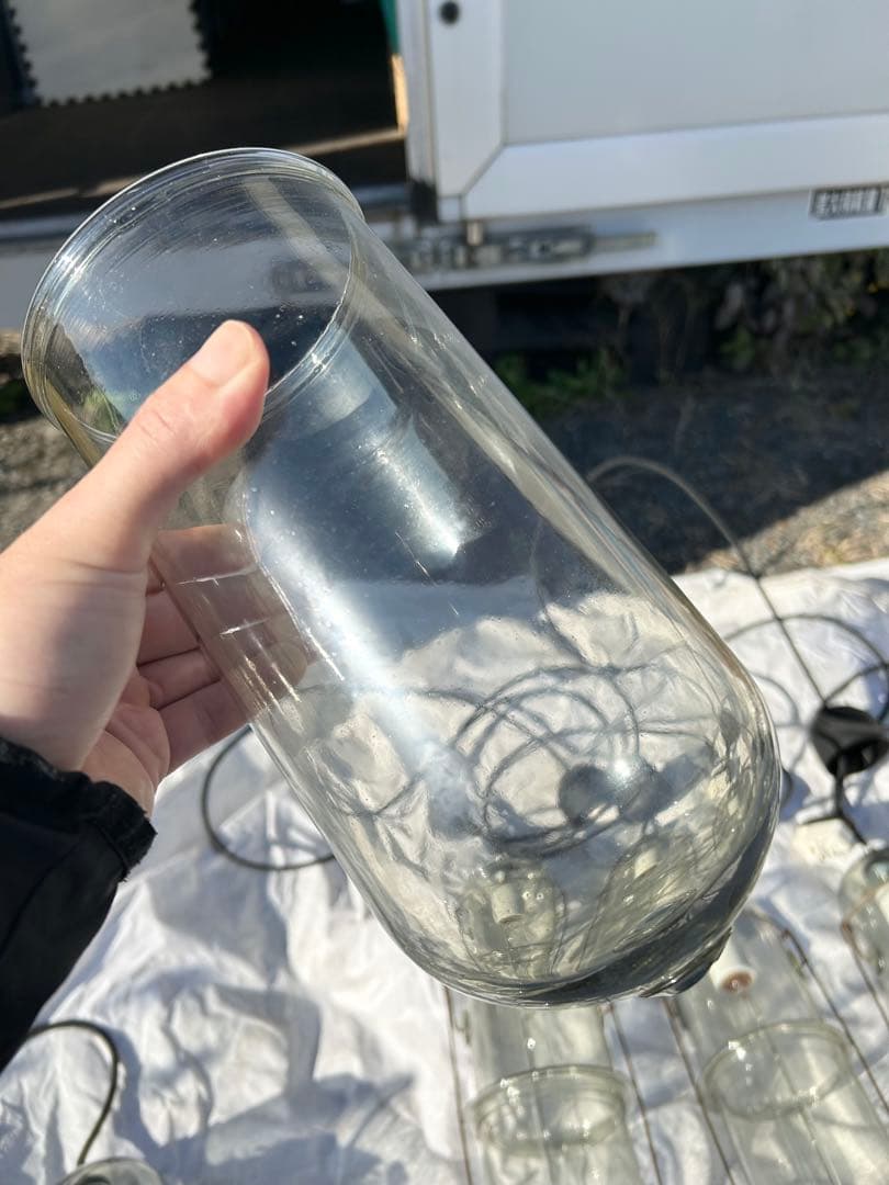 ピーター・アイビー　ライトカプセル　L クリアガラス ペンダントライト