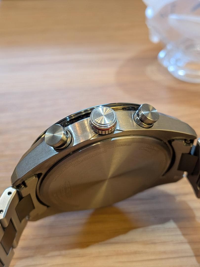 極美品 25年10月購入 シチズン アテッサ アクトライン AT8186-51L