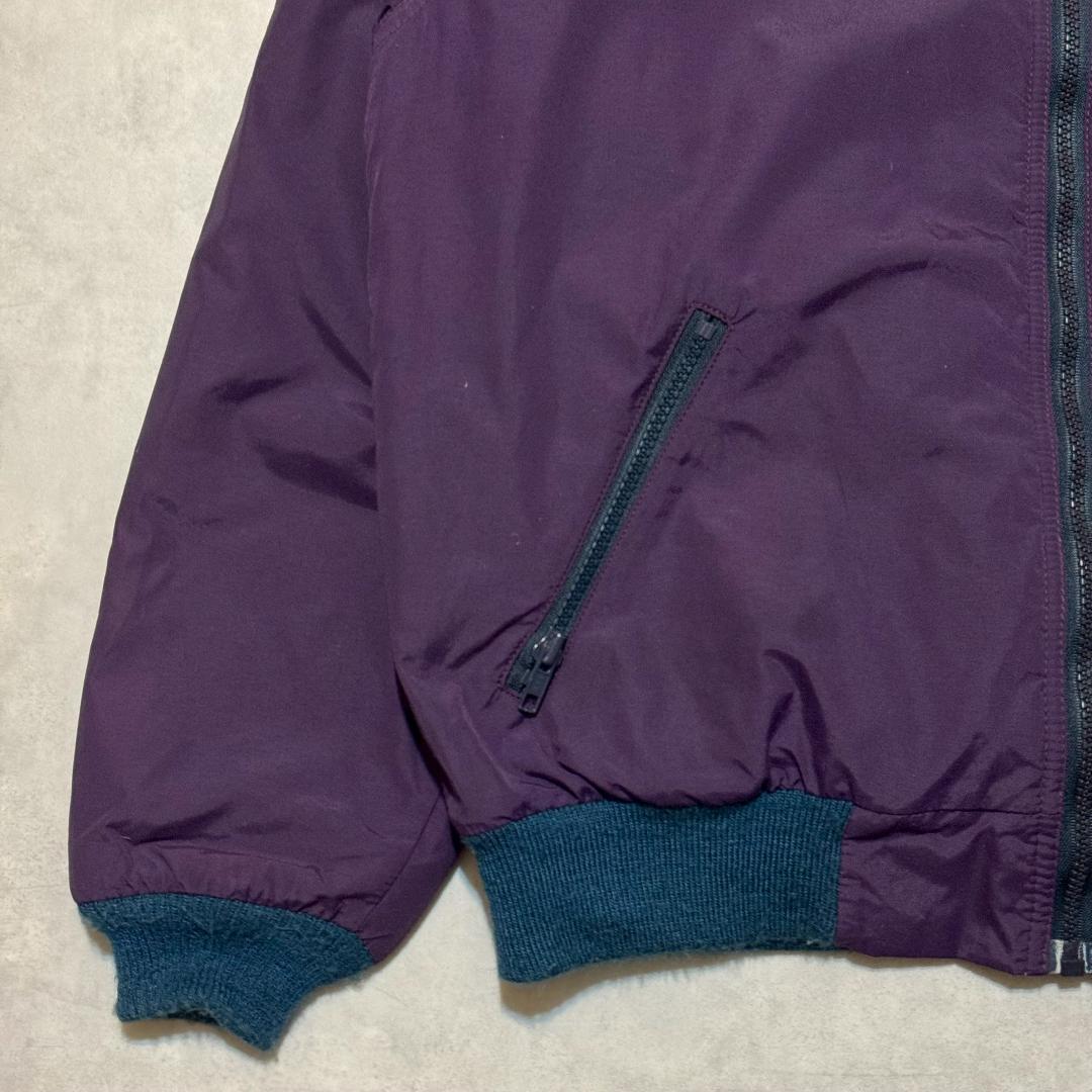 80s L.L.Bean WARM UP JACKET 紫 DM1463
