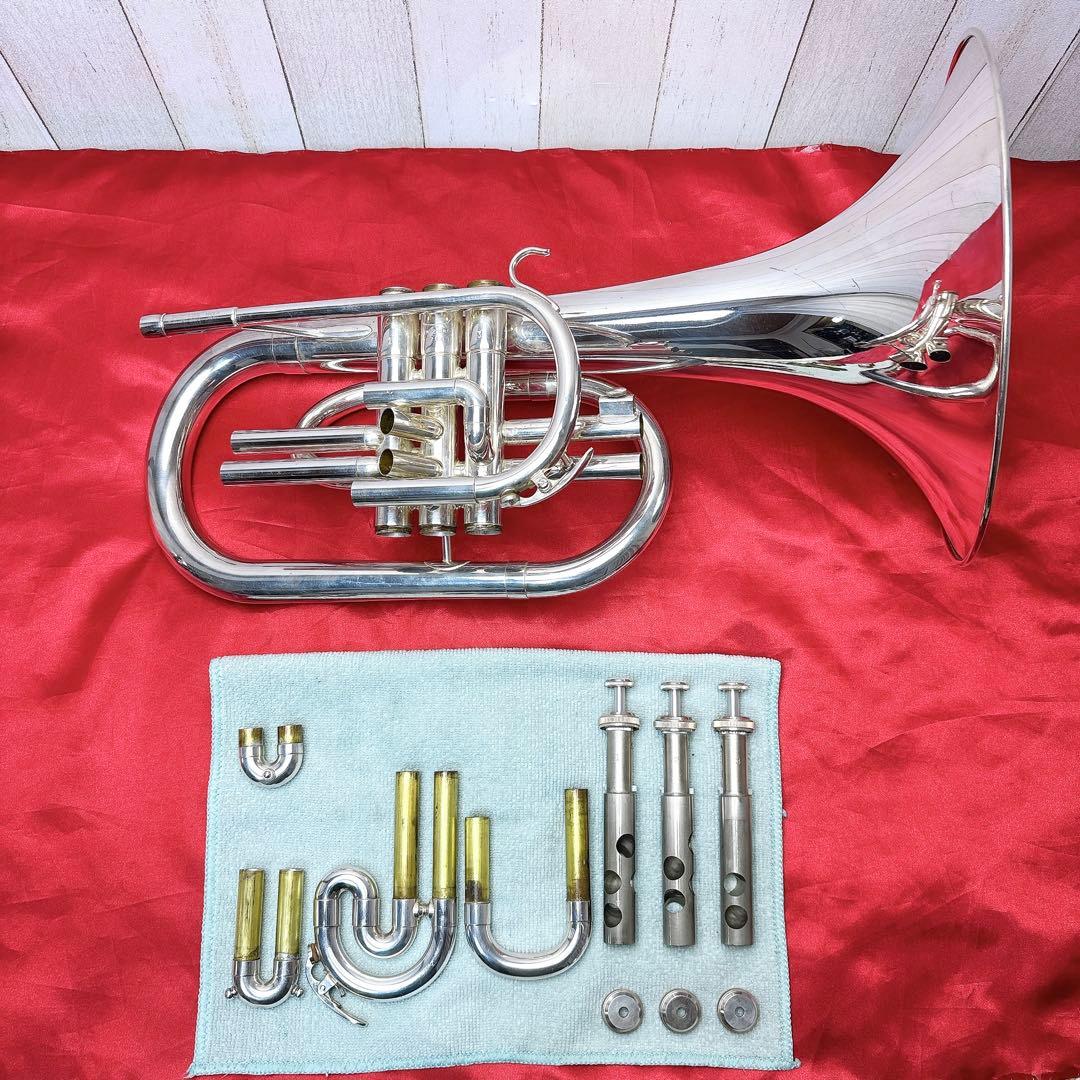 YAMAHA YMP-201MS マーチングメロフォン F管 マウスピース付き