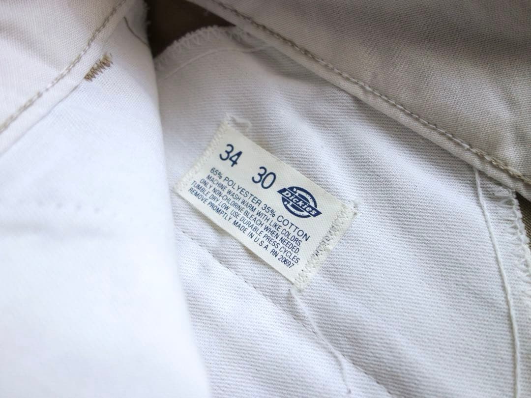 80s dickies チビタグ 34 874 USA製 アメリカ製