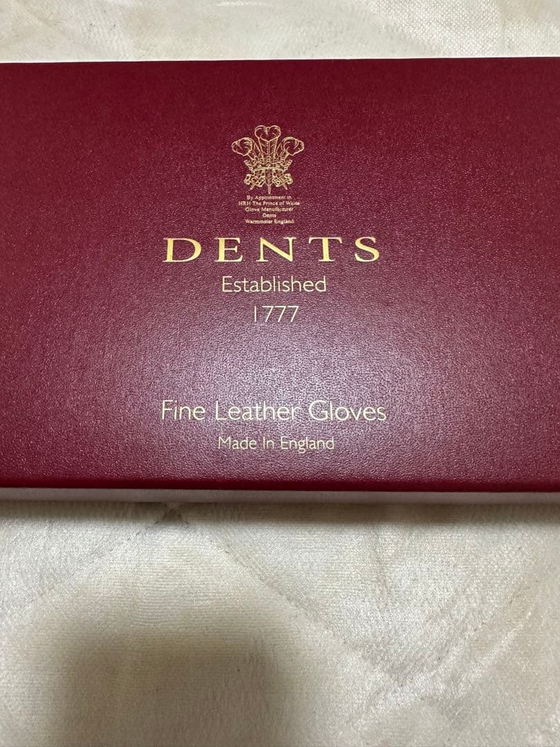 【美品】DENTS デンツ ペッカリー アンライニング サイズ7.5