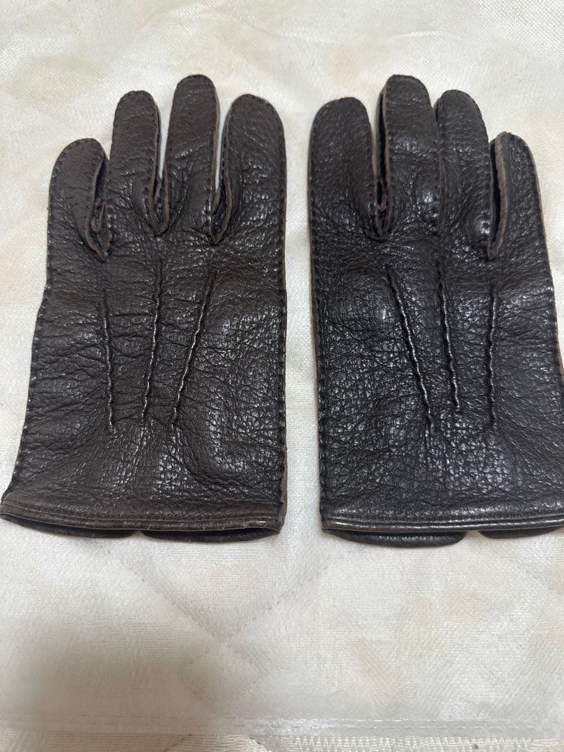 【美品】DENTS デンツ ペッカリー アンライニング サイズ7.5