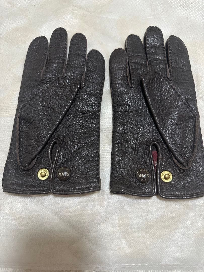 【美品】DENTS デンツ ペッカリー アンライニング サイズ7.5