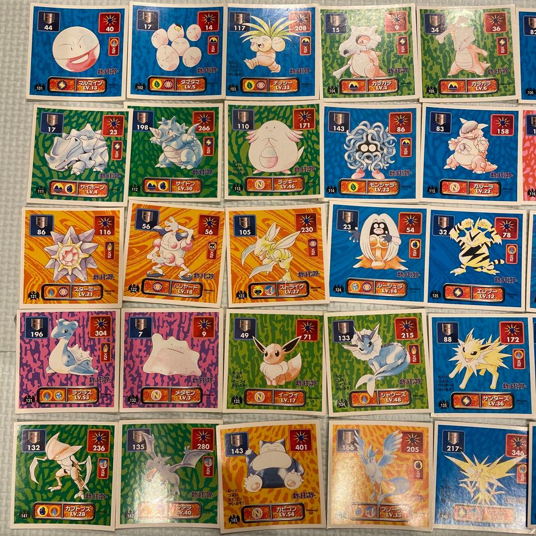 ポケモンシール烈伝　① 初代　アマダ　バラ売り可