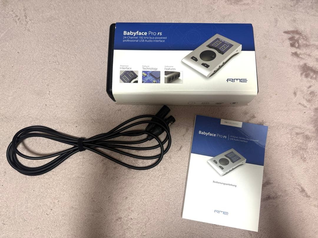 RME Babyface Pro FS USBオーディオインターフェース