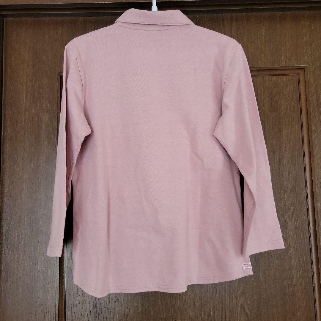 マドモアゼルノンノン　美品試着のみ刺繍入りポロシャツ