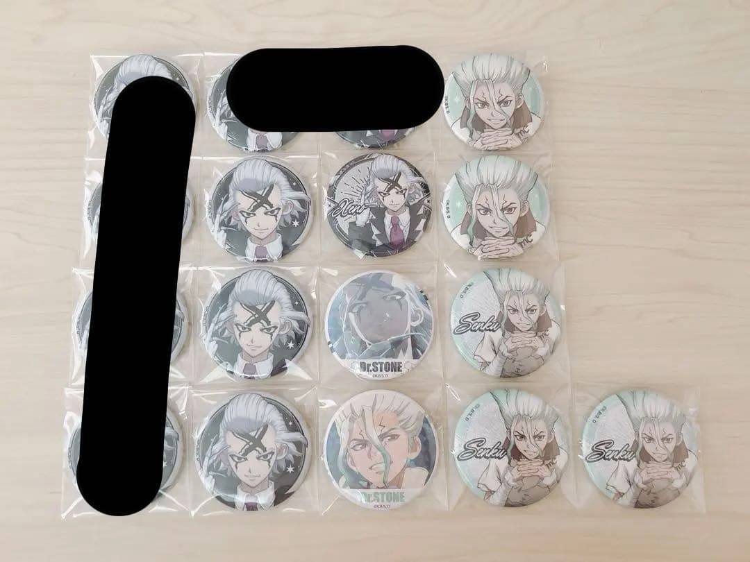 Dr.STONE ドクスト 缶バッジ ゼノ 石神千空
