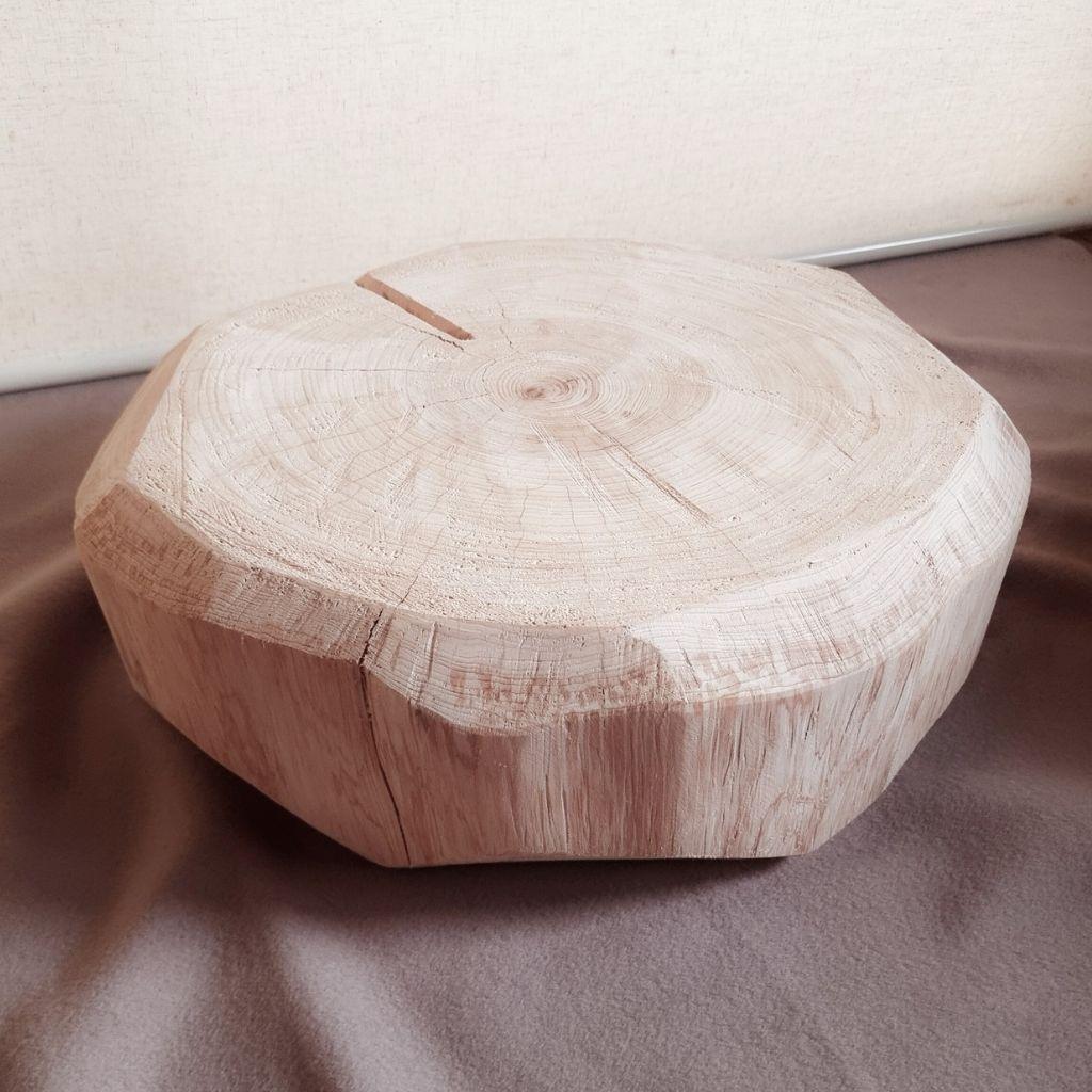 天然アロマ 東濃ひのき テーブル 飾り台 無垢無塗装 オーガニック 特大