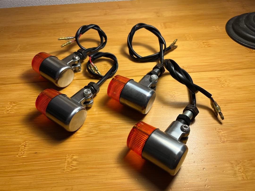 デイトナ　SR400 スモールウィンカーセット　バフ仕上げ