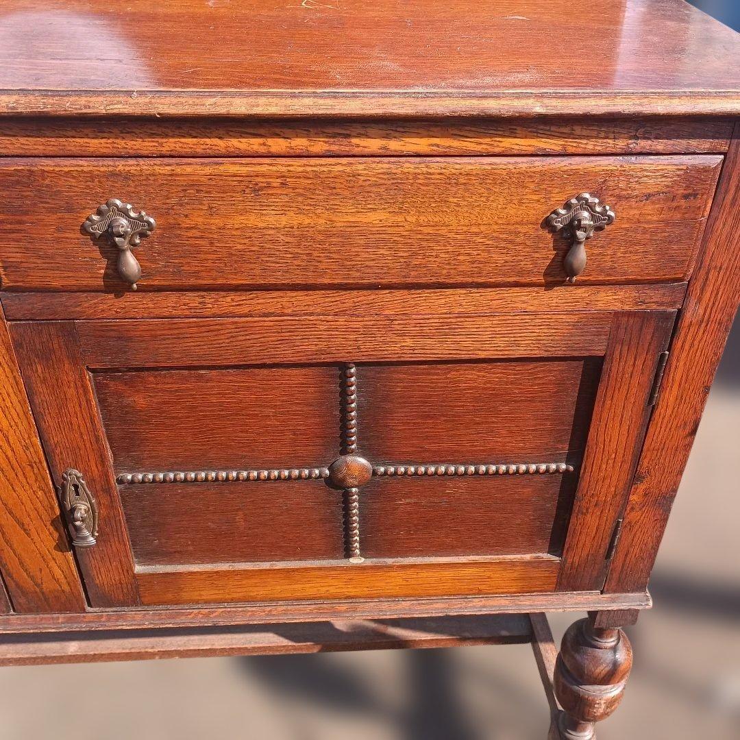 5109）ヴィンテージ　ミラーバックサイドボード