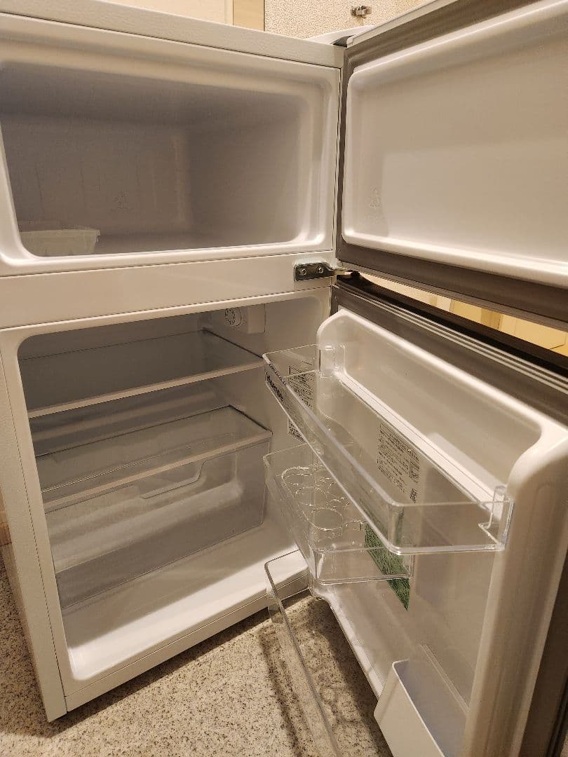 【美品】Hisense 2ドア冷凍冷蔵庫 2023年製