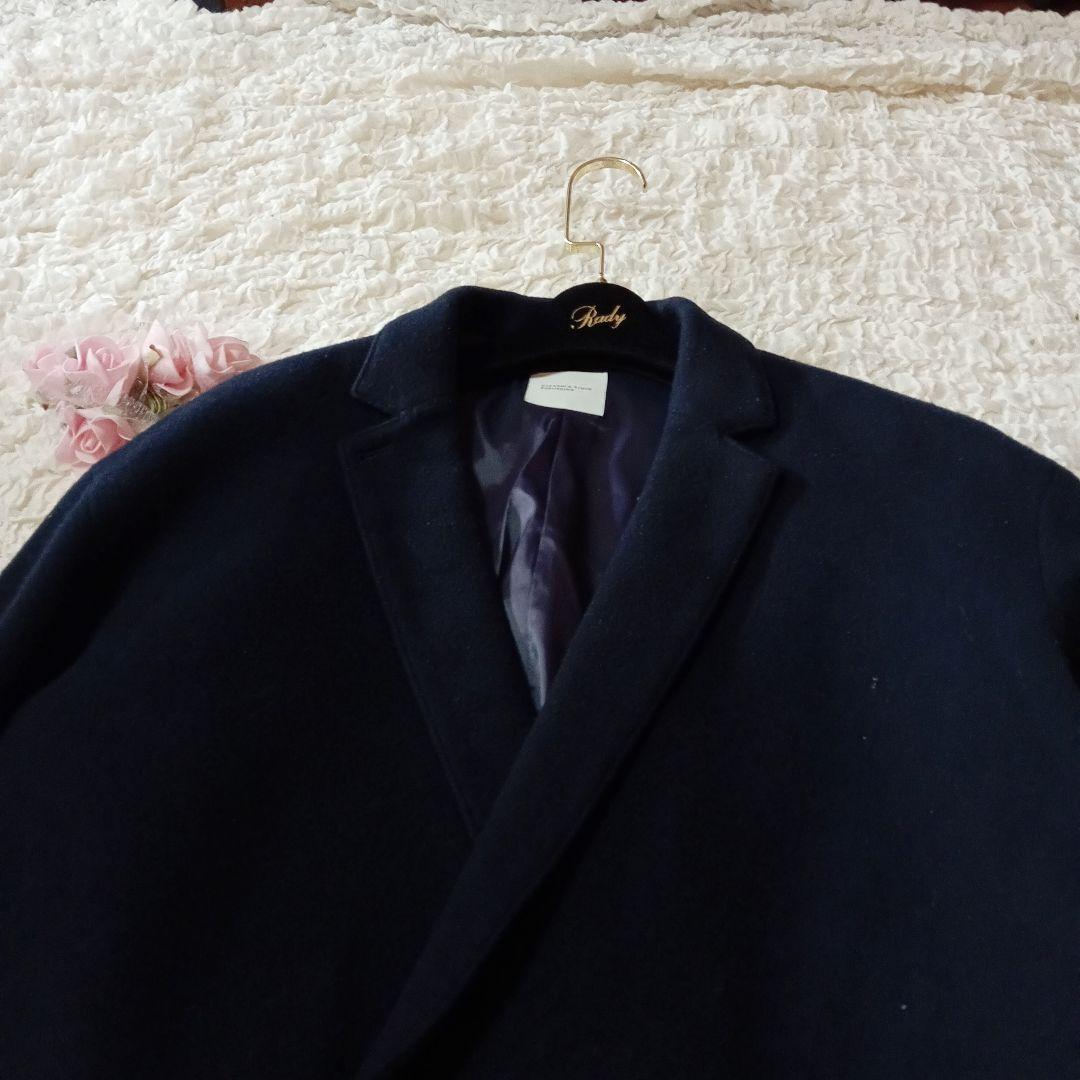 定価3万　北欧暮らしの道具展　「アレンジ襟のかろやか」チェスターコート