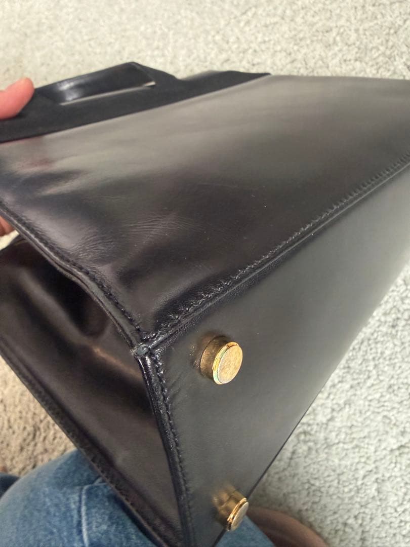 【Salvatore Ferragamo】 Vara リボンハンドバッグ