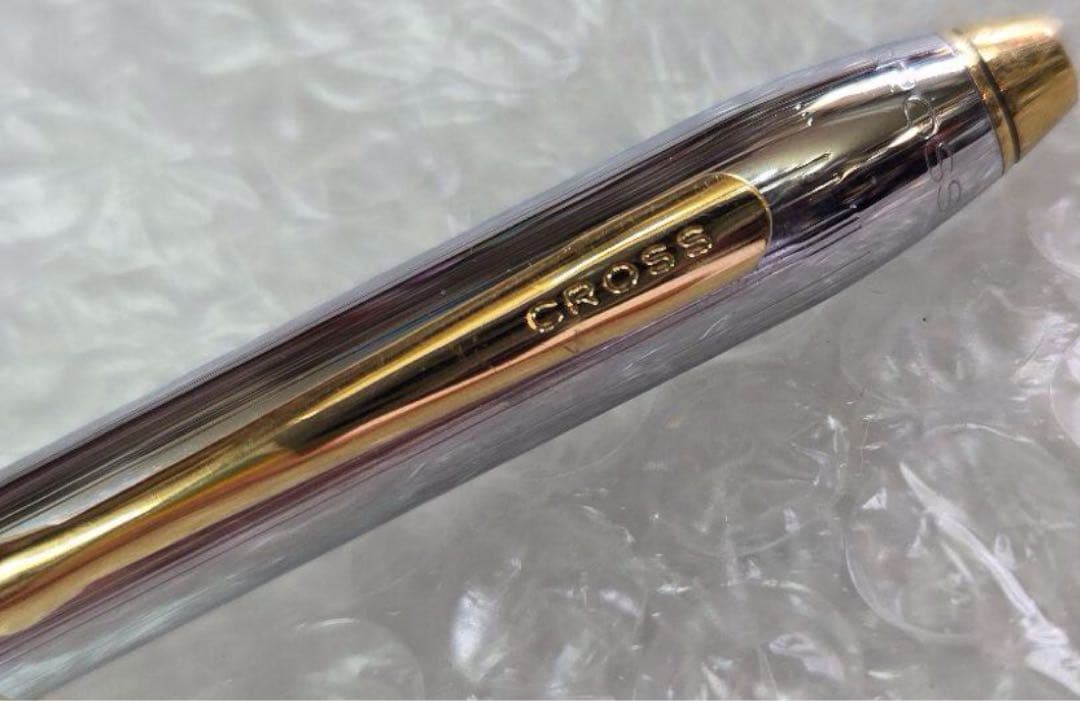 シルバー・ゴールド　CROSS（クロス） ボールペン タウンゼント