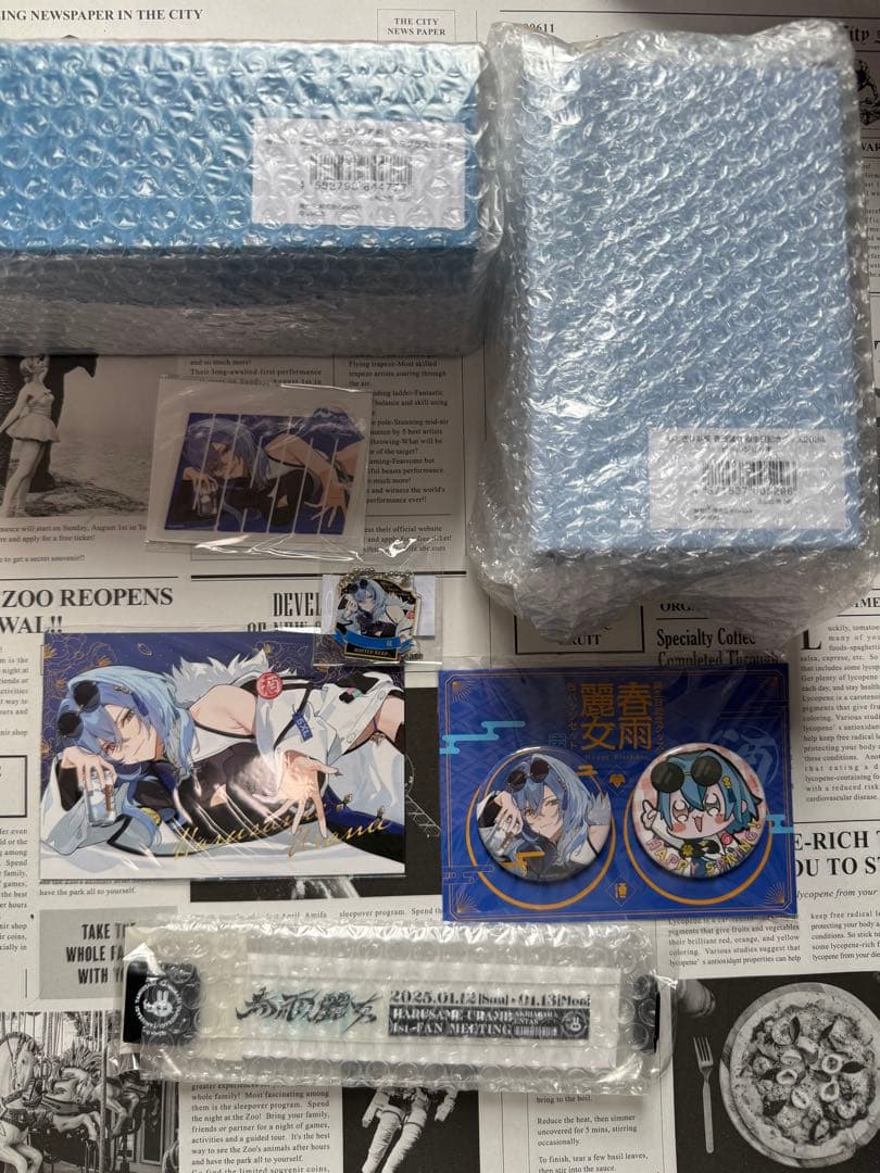 あおぎり高校 春雨麗女 グッズ まとめ売り