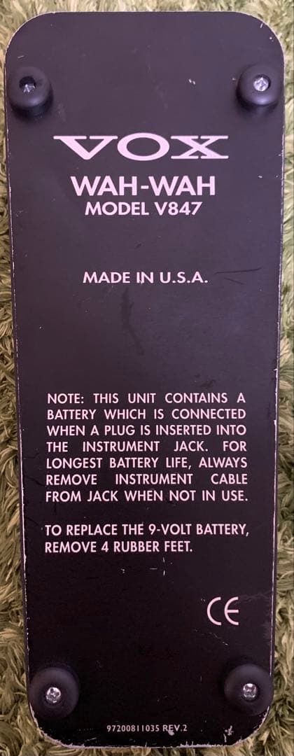 VOX V847 改造ジャンク品