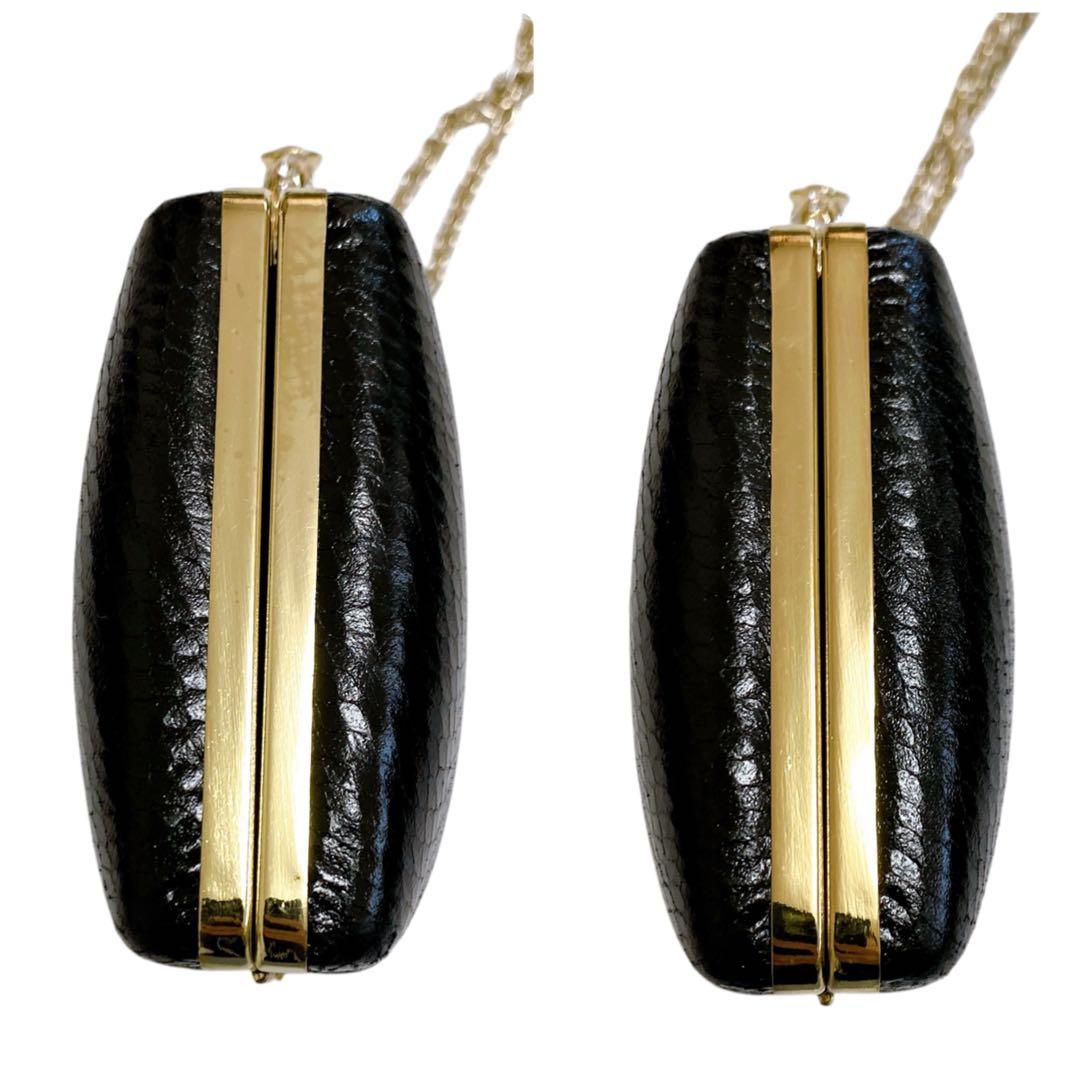 未使用級 ラブモスキーノ チェーンショルダーバッグ ハート ラインストーン