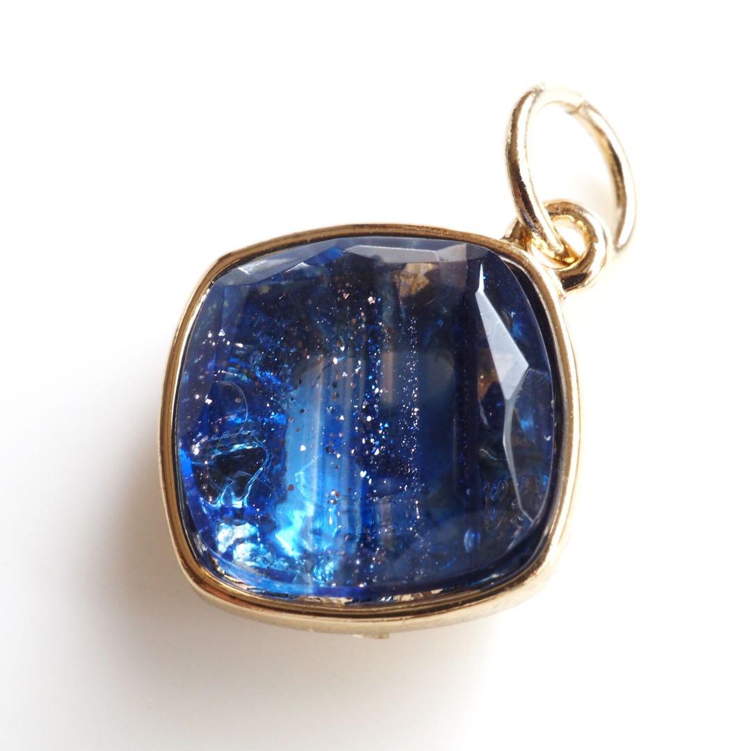 【Ruby】宝石質トリプレットクォーツの枠留めネックレストップ