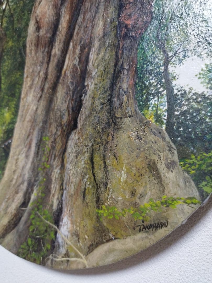 油絵 写実画 原画