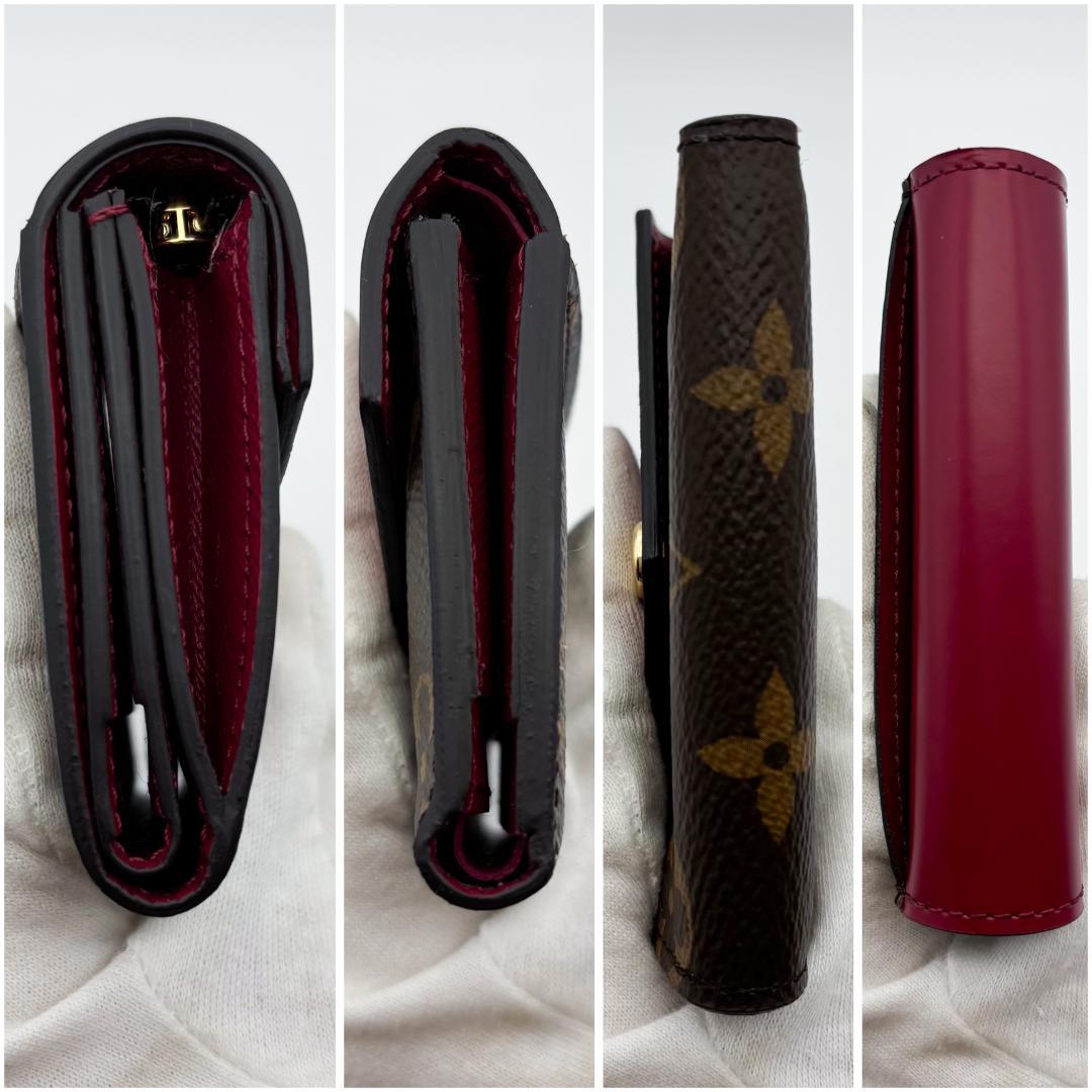 みん★ ルイヴィトン モノグラム ポルトフォイユ ゾエ フューシャ