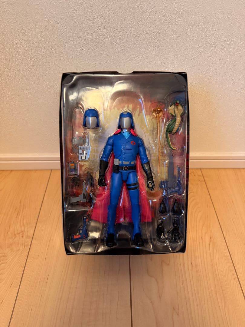 中古美品 SUPER 7 / HASBRO コブラコマンダー 7インチ