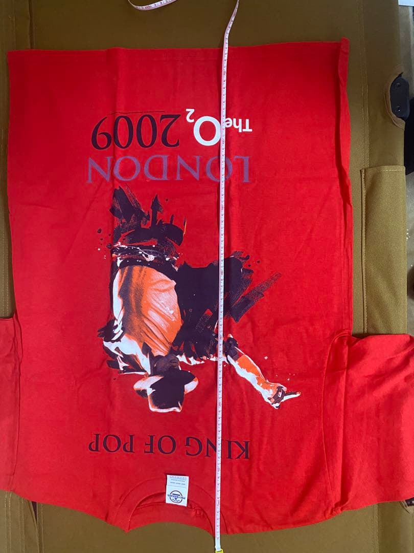 マイケル・ジャクソン Tシャツ ロンドン O2 2009 新品　Ｌサイズ