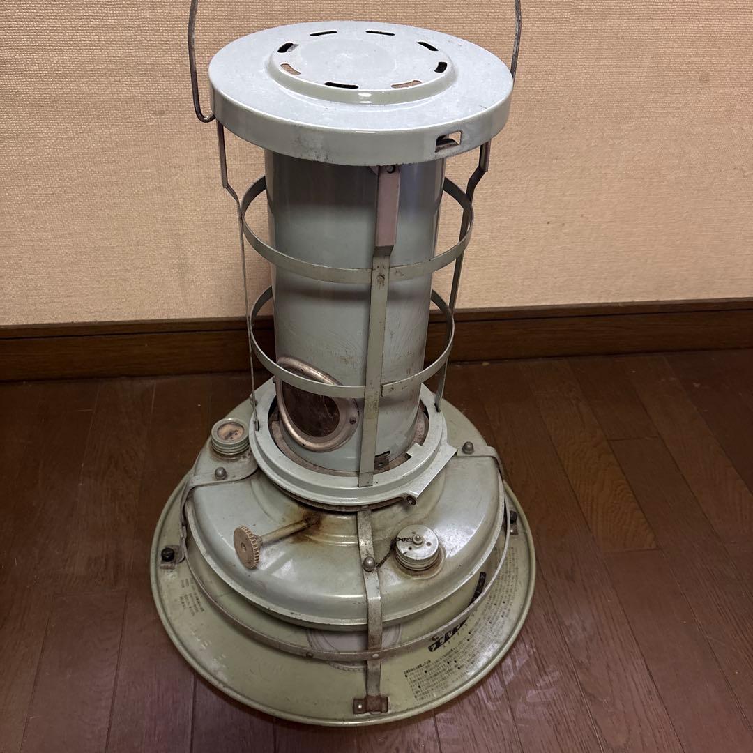 金属製円筒形ストーブ　アラジン　スタンダード ブルーフレーム