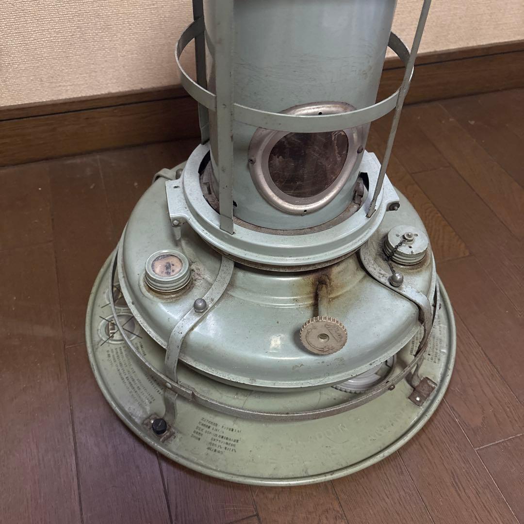 金属製円筒形ストーブ　アラジン　スタンダード ブルーフレーム