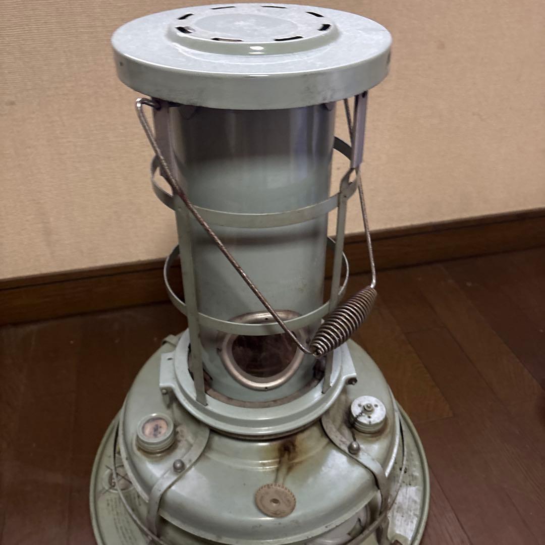 金属製円筒形ストーブ　アラジン　スタンダード ブルーフレーム