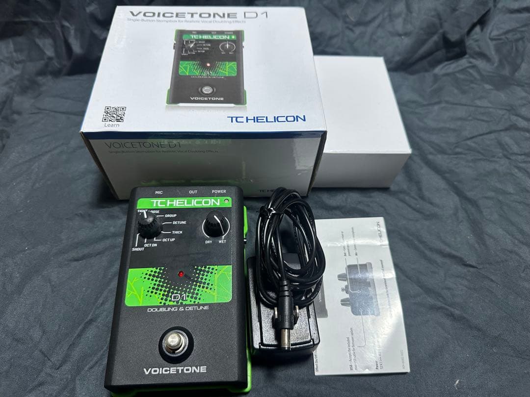 TC HELICON VoiceTone D1 ボーカルエフェクター