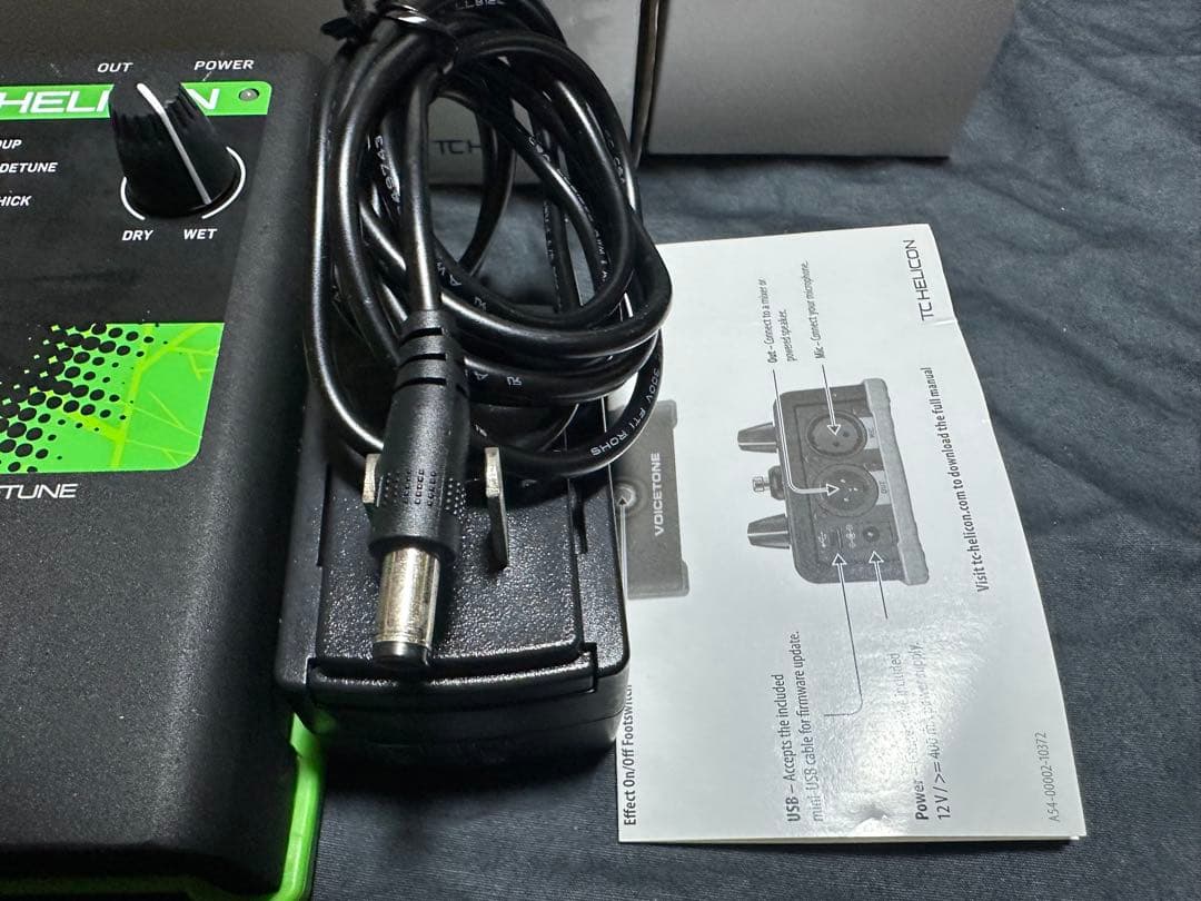 TC HELICON VoiceTone D1 ボーカルエフェクター