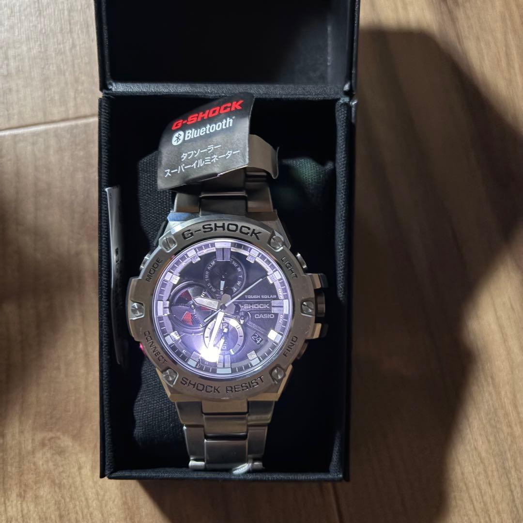 【美品】G-SHOCK GST-B100D-1AJF 腕時計