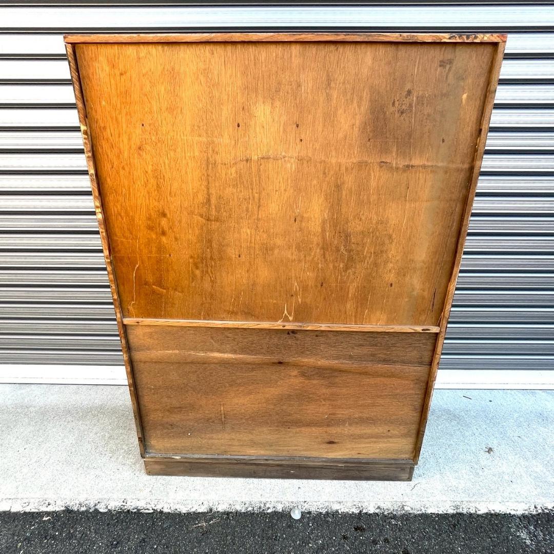 昭和レトロ 茶箪笥 茶棚 飾り棚 キャビネット 和モダン アンティーク