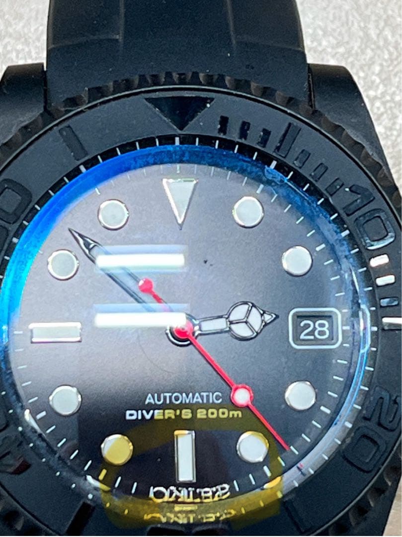 ジャンク品‼️自動巻き ブラック箱無し