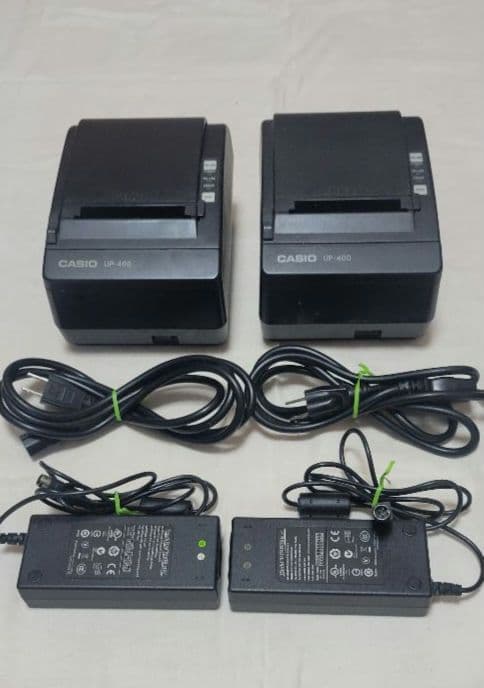 CASIO サーマルプリンター UP-400 2台セット