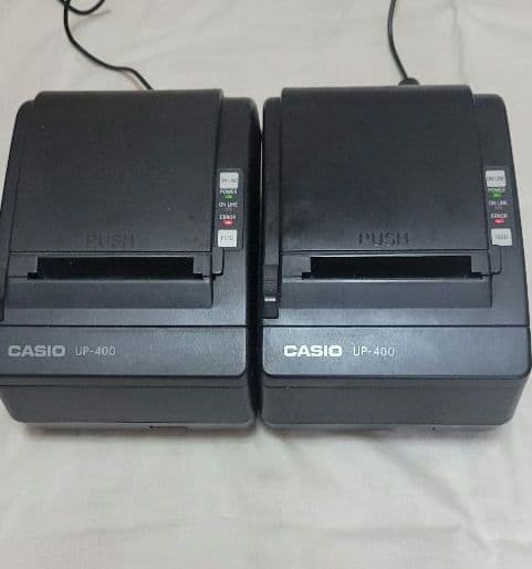 CASIO サーマルプリンター UP-400 2台セット
