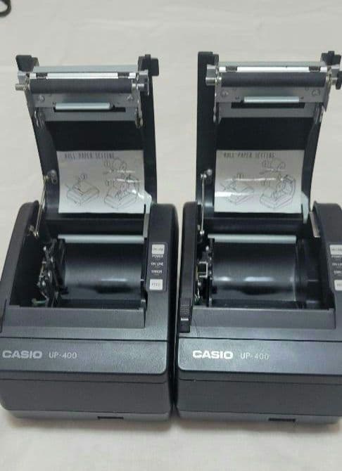 CASIO サーマルプリンター UP-400 2台セット