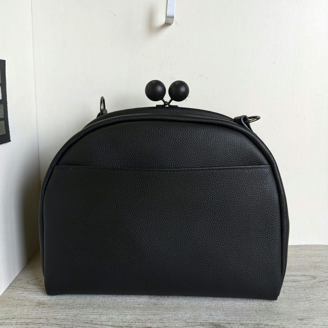 ミサト がま口ショルダーバック、親子がま口お財布　革