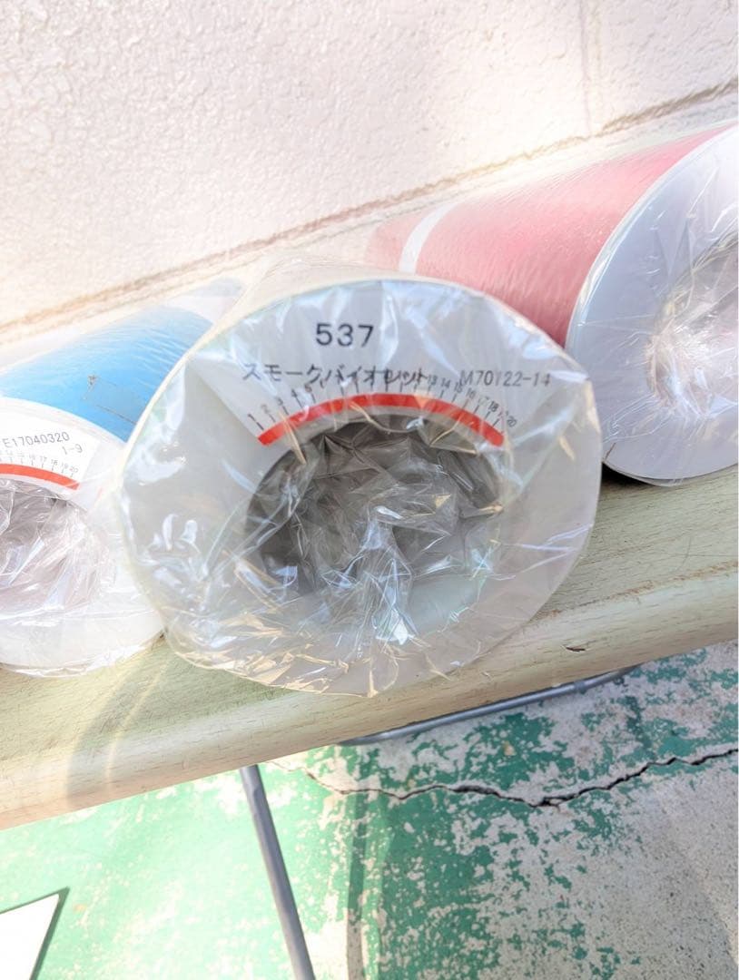 【新品・保管品】中川ケミカル　カッティングシート　6本セット45ｃｍ幅　10ｍ巻