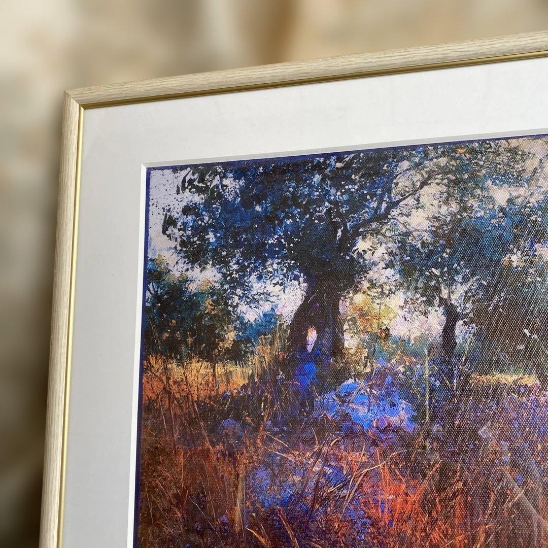 トレンツ　リャド　オリーブの樹　額装品