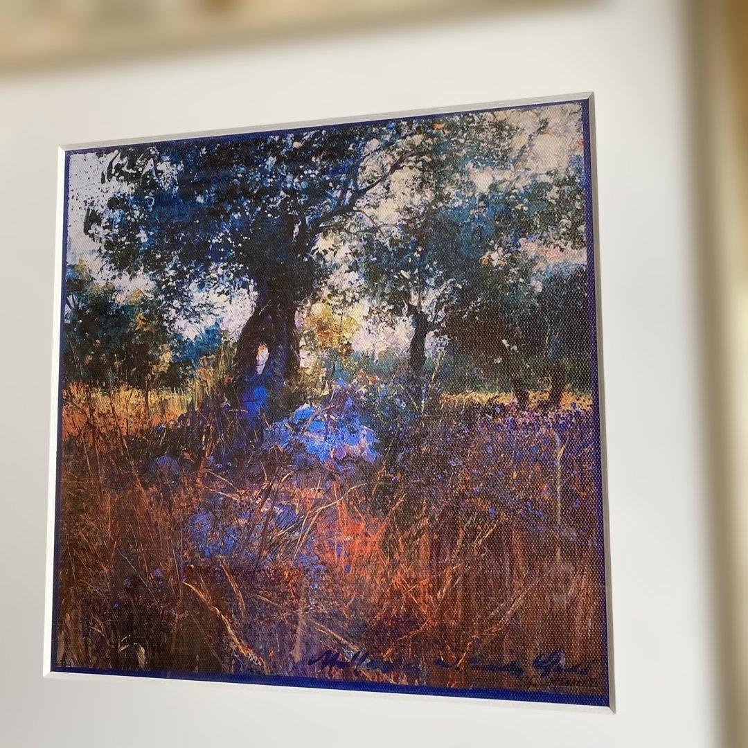 トレンツ　リャド　オリーブの樹　額装品