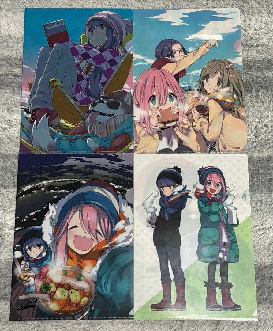 ゆるキャン クリアファイル まとめ売り18枚 原作絵