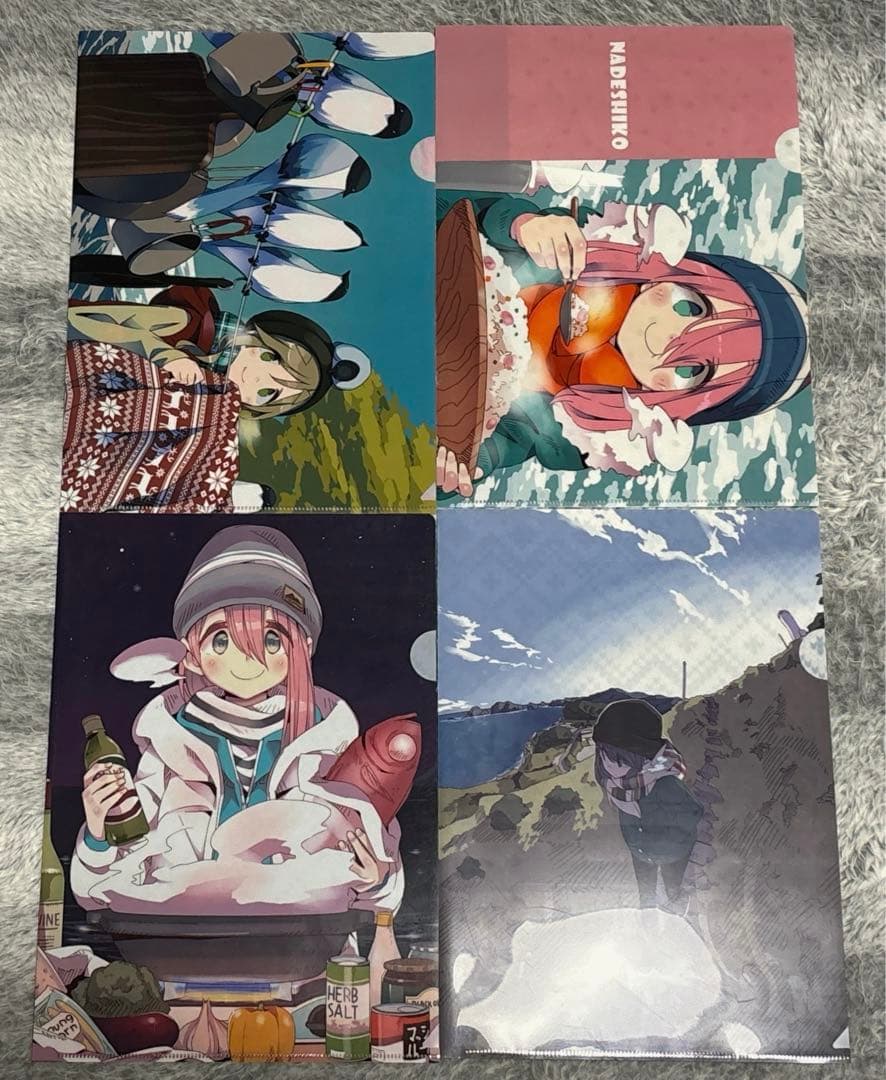 ゆるキャン クリアファイル まとめ売り18枚 原作絵