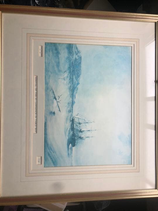 トーマスウィリアムボウラー絵画　シリアルナンバー付き