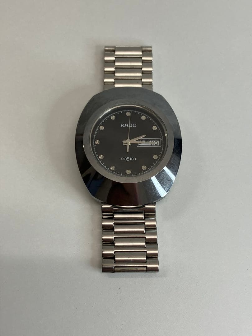 RADO DIASTAR メンズ 腕時計 SS デイデイト 【3398】