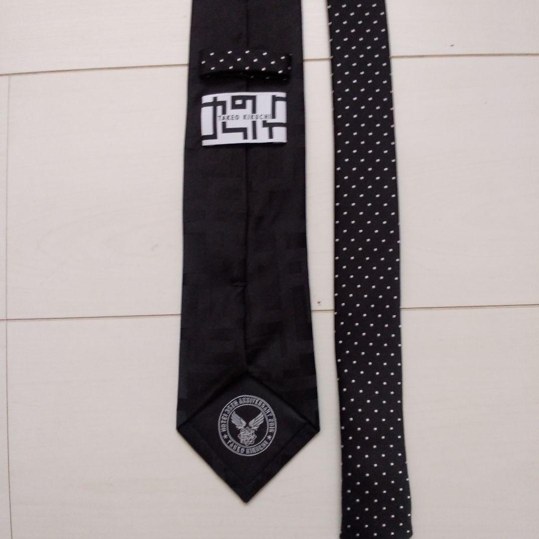 布袋寅泰×タケオキクチ　ネクタイ　G柄 TAKEO KIKUCHI コラボ