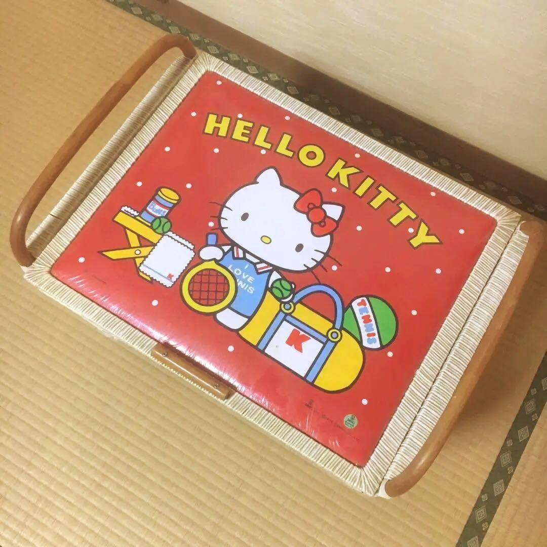 サンリオ　Hello kitty レトロ　希少　おもちゃ箱 収納箱　収納ボックス